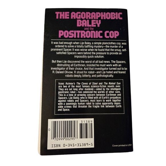 The caves of Steel by Isaac Asimov - del ray science fiction books - isbn 034531 - Picture 5 of 5